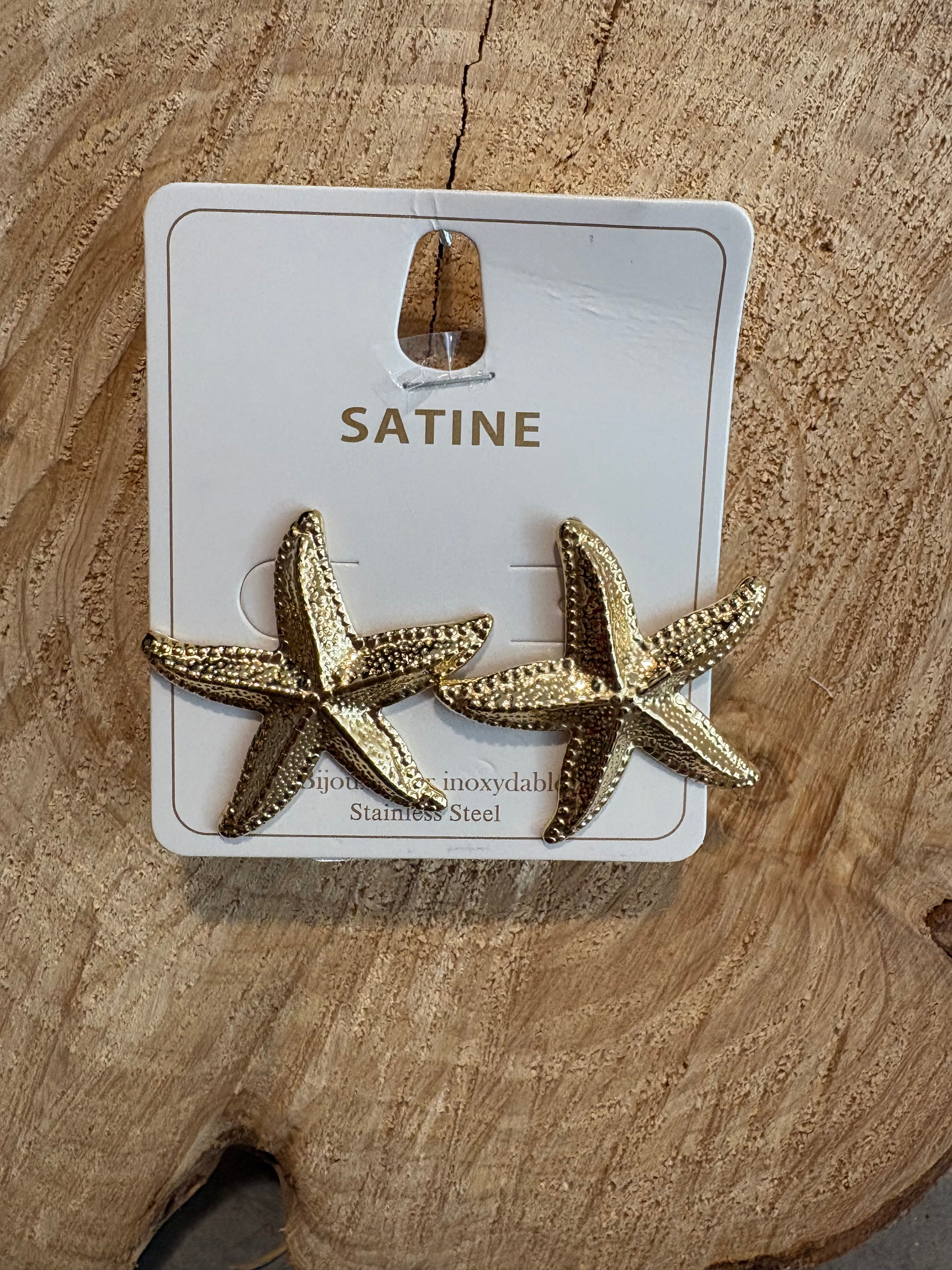 Boucle d’oreille ÉTOILE