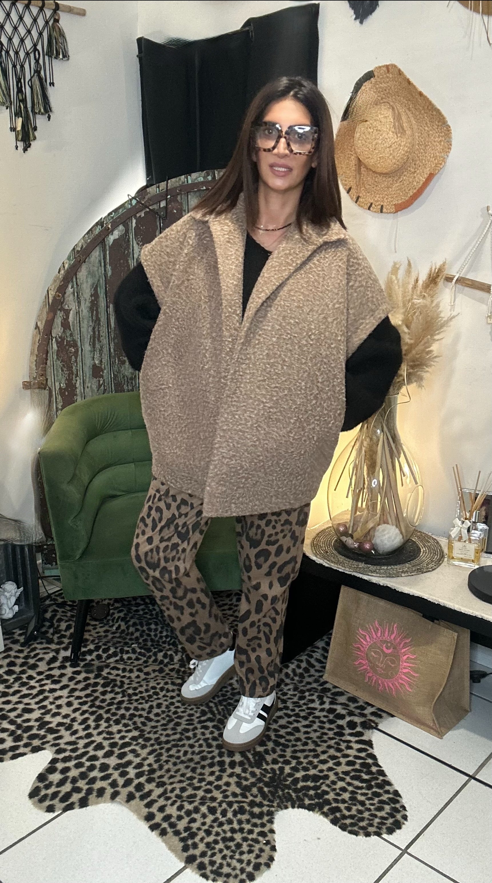 Veste sans manches STÉPHANIE