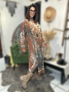 Robe MIRANDA Bordeaux