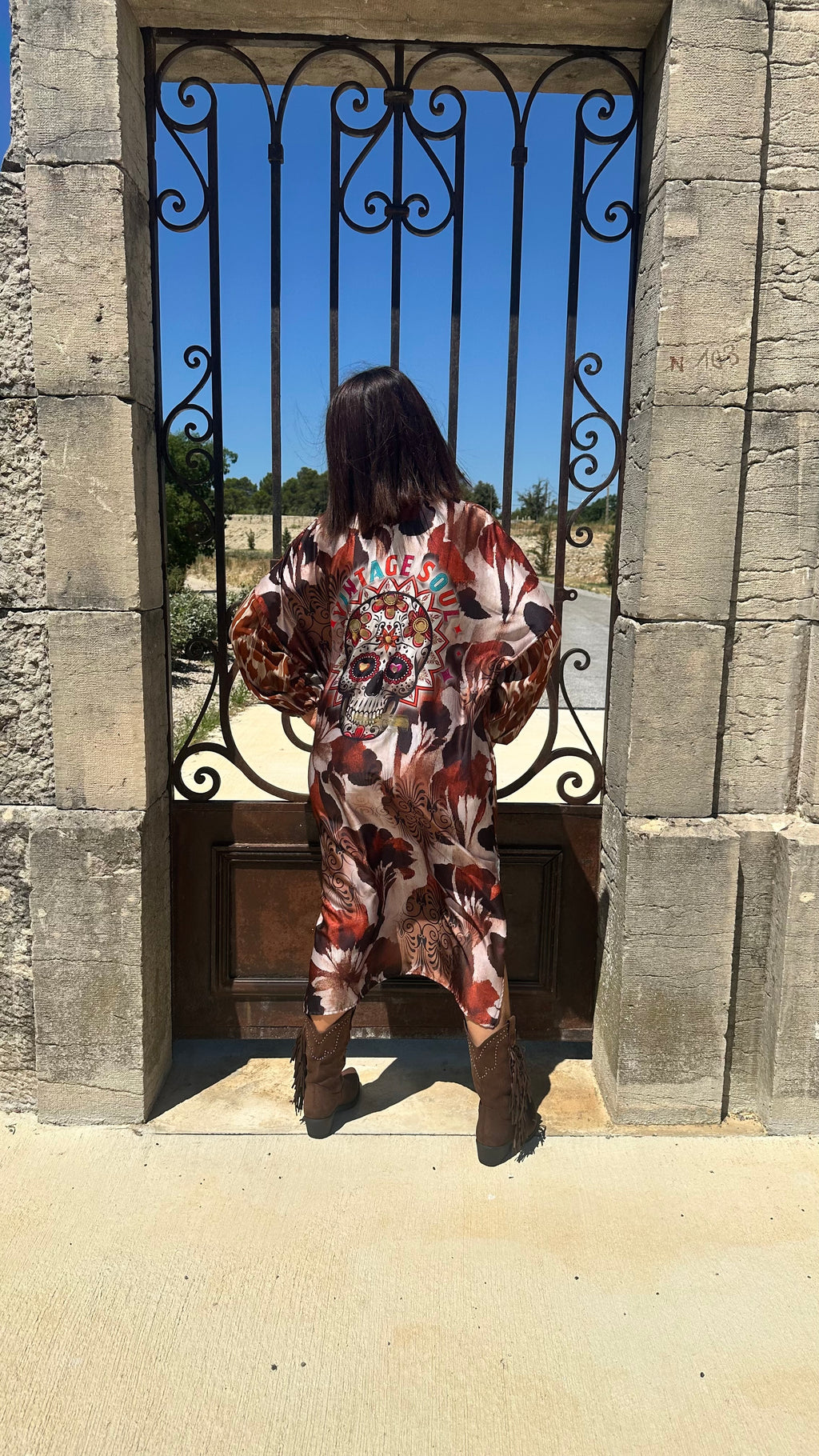 Robe longue grande taille, tendance La Boutique 83470 power