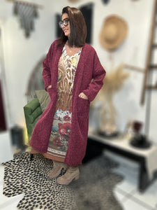 Robe MIRANDA Bordeaux