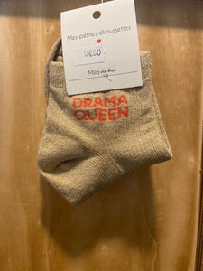 Chaussette drama queen