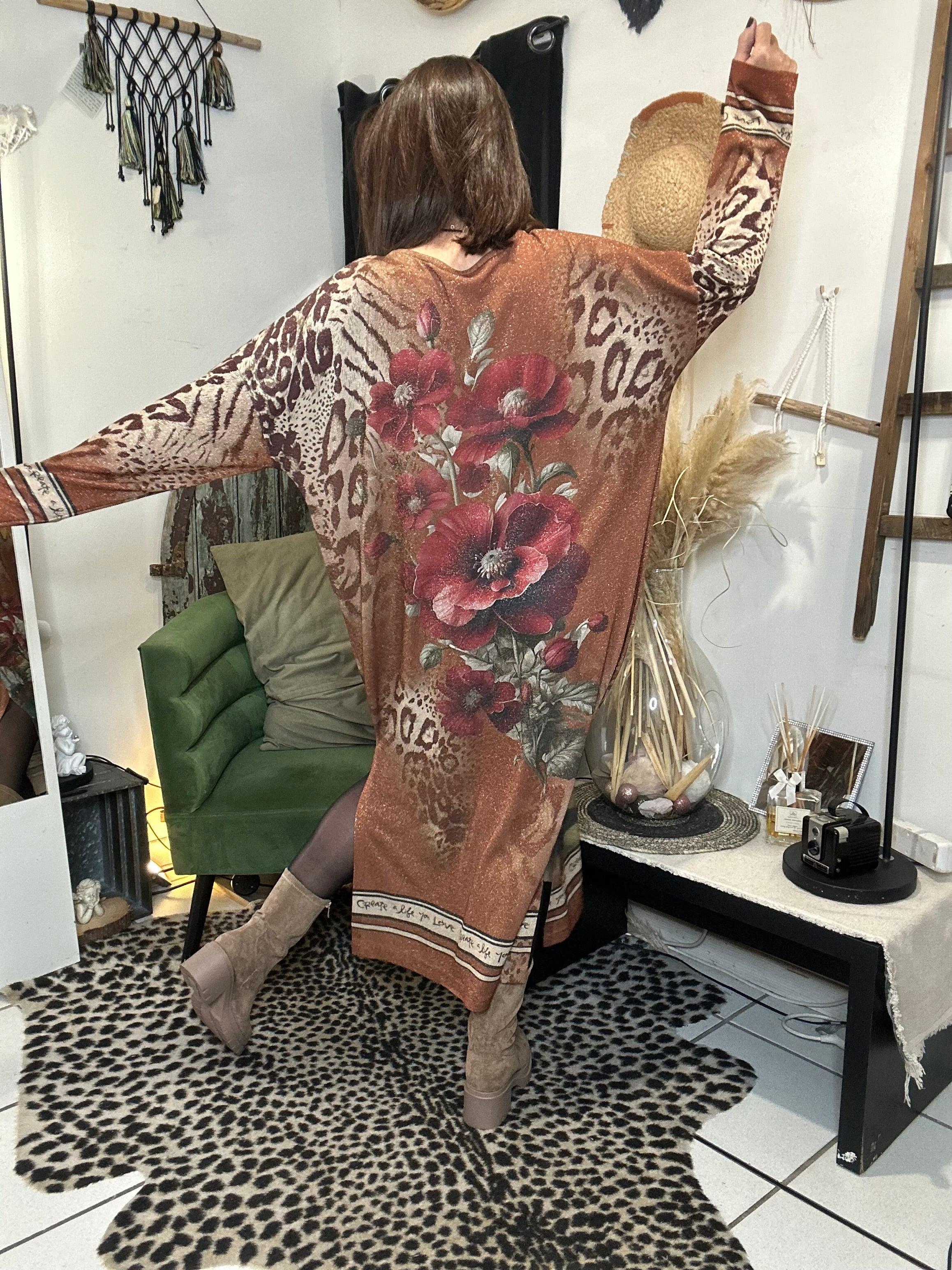 Robe MIRANDA Bordeaux