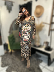 Robe MIRANDA chocolat