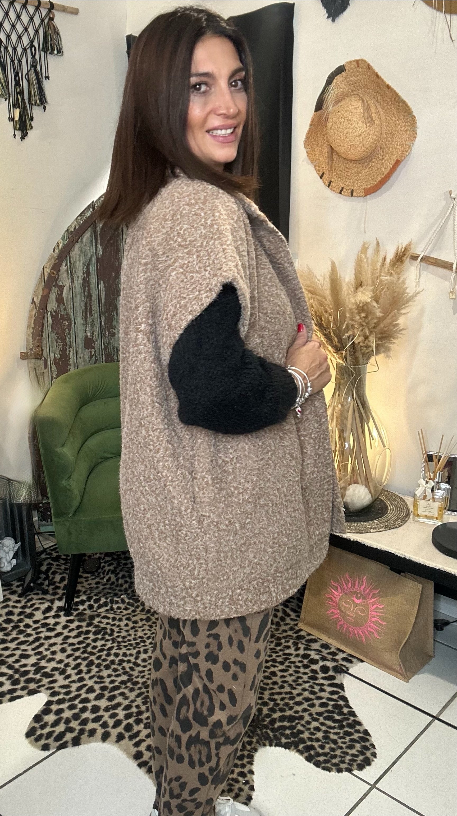 Veste sans manches STÉPHANIE