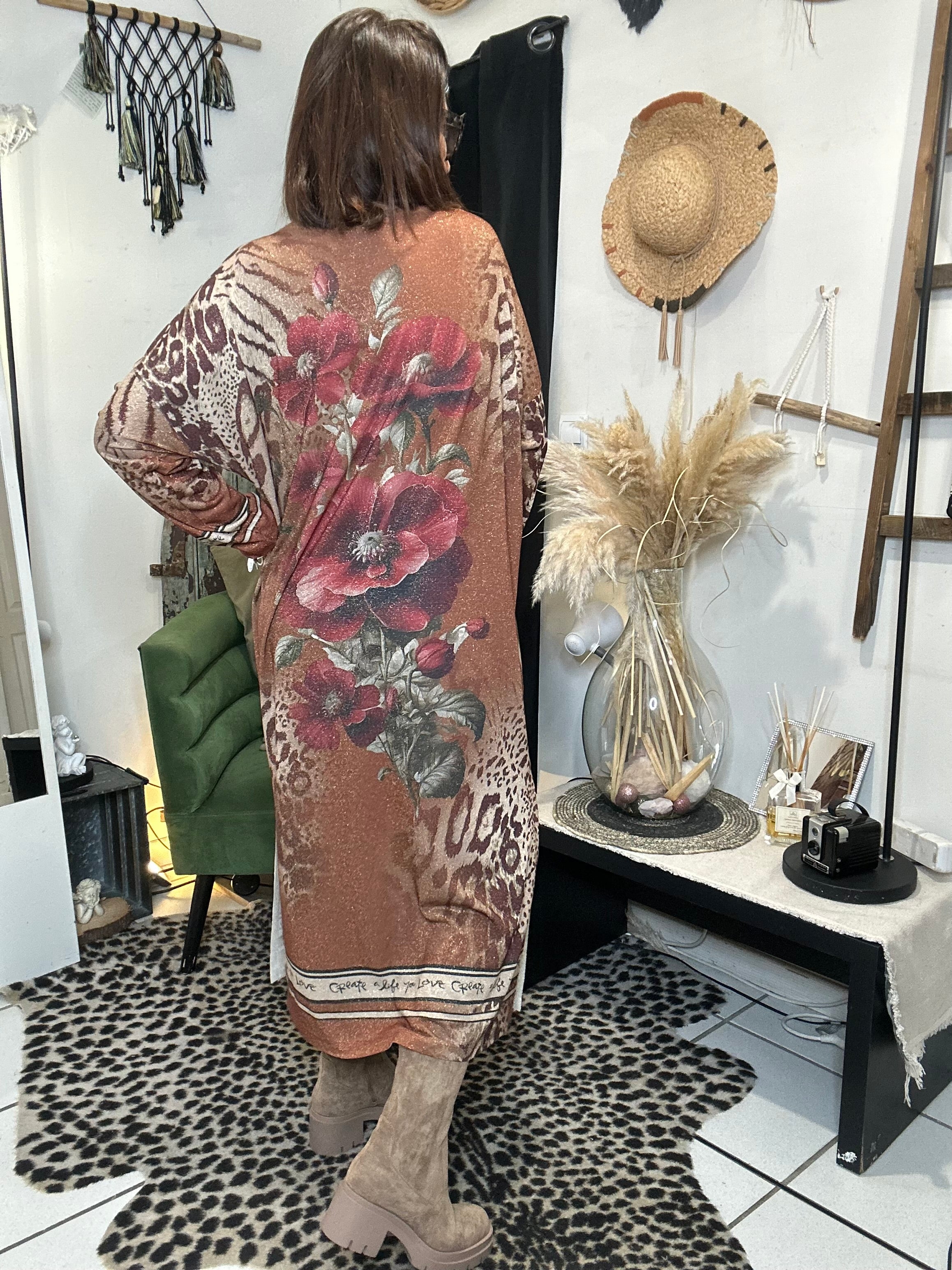 Robe MIRANDA Bordeaux