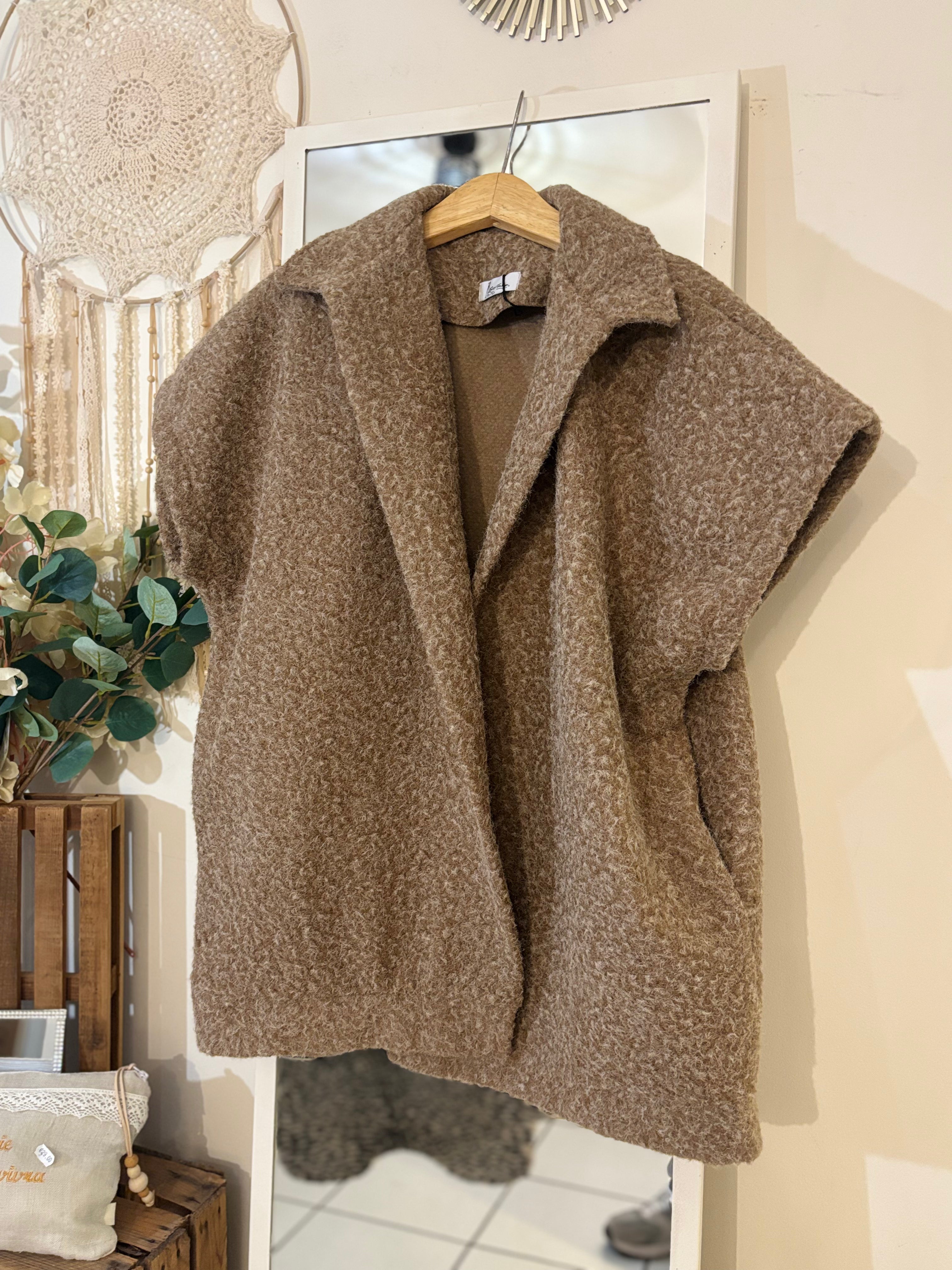 Veste sans manches STÉPHANIE