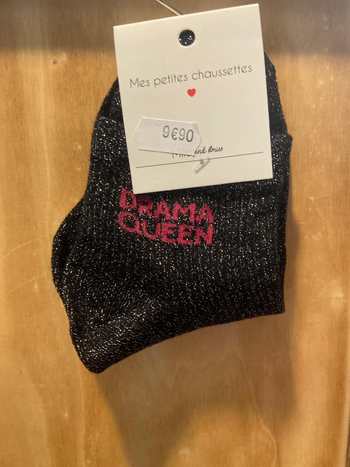 Chaussette drama queen