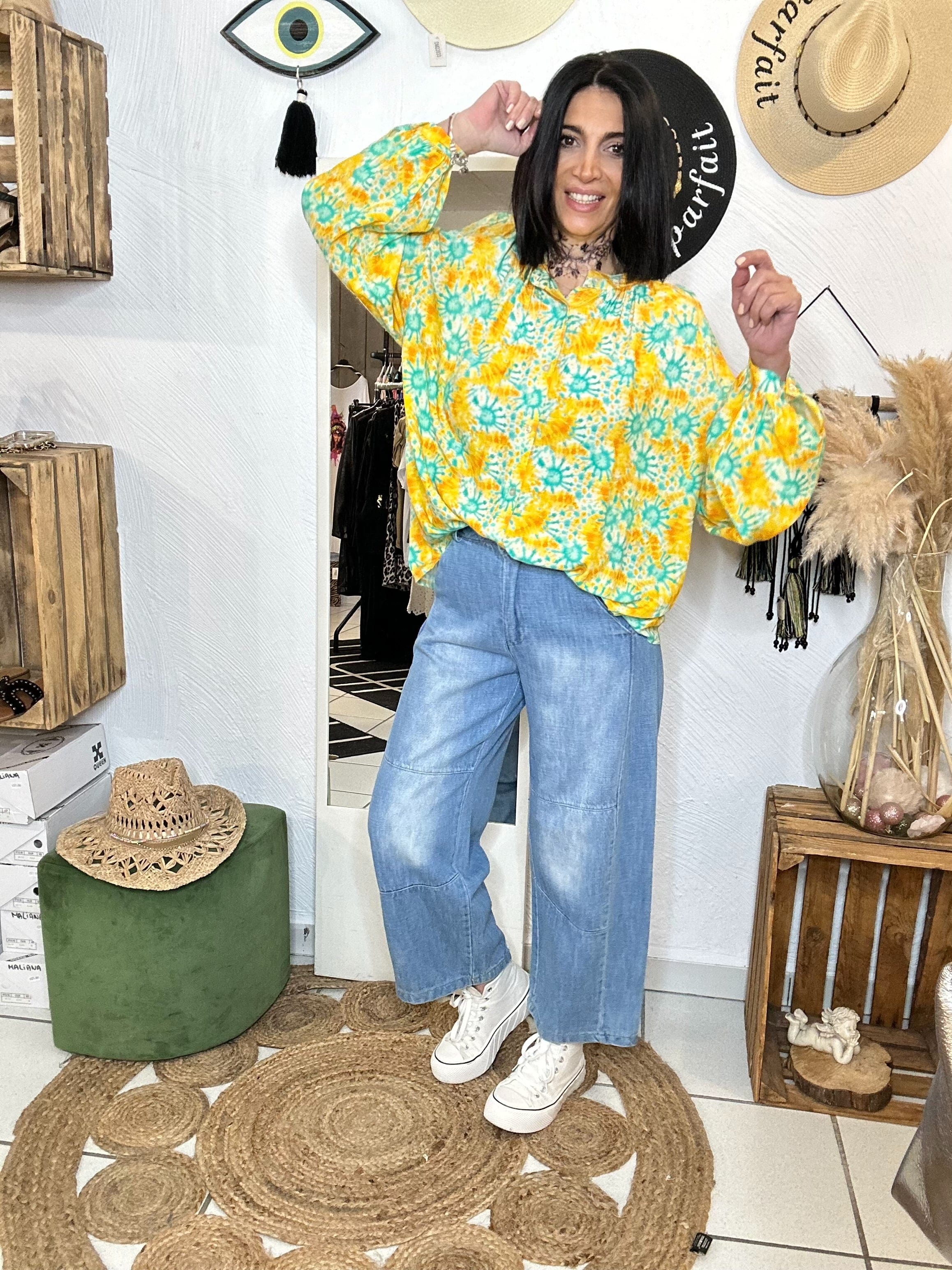 BANDITAS from Marseille Chemise Banditas from Marseille Imprimé / Du 36 au 46 Chemise AMANDA Banditas from Marseille Chemise AMANDA Banditas from Marseille