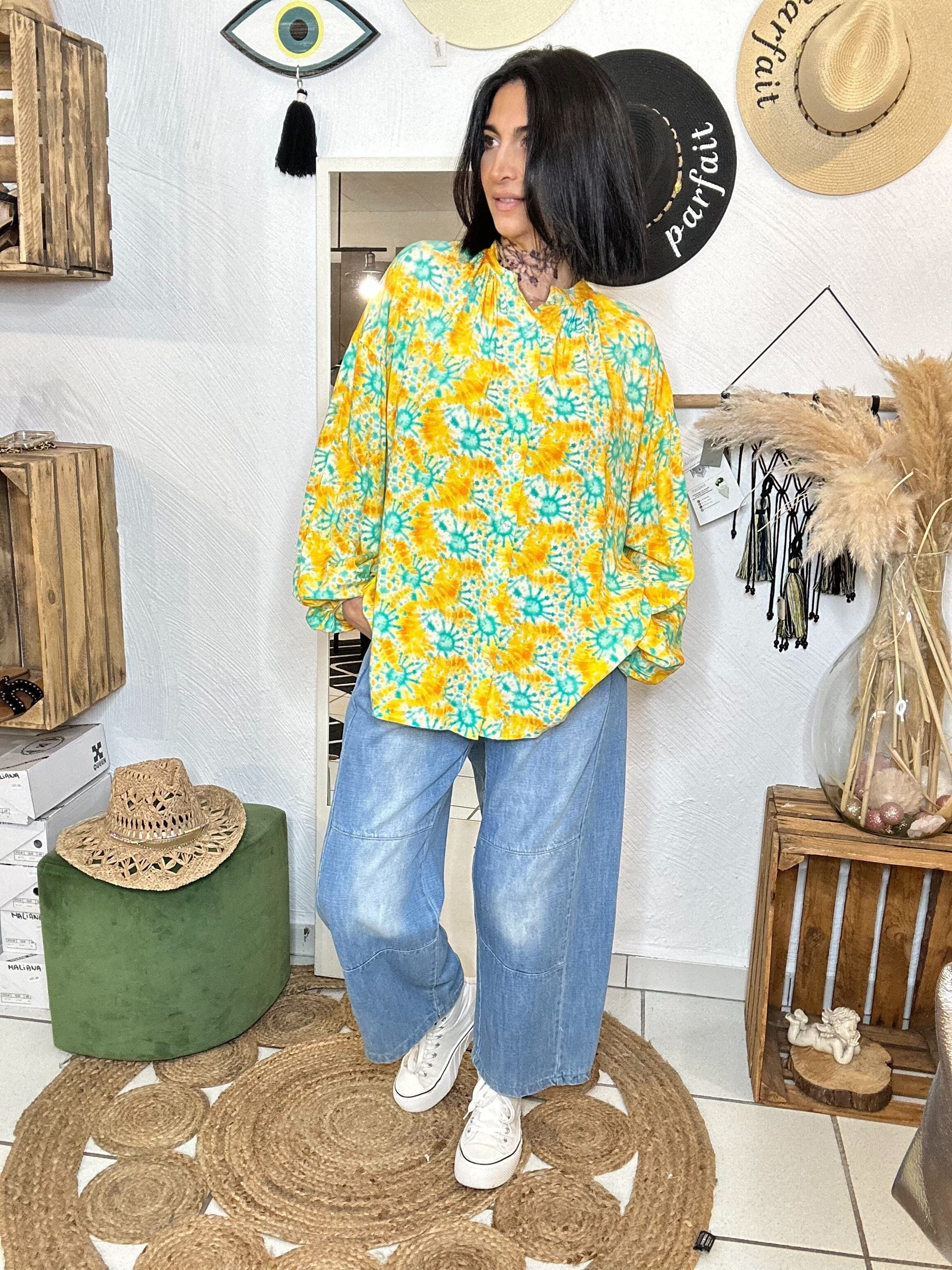 BANDITAS from Marseille Chemise Banditas from Marseille Imprimé / Du 36 au 46 Chemise AMANDA Banditas from Marseille Chemise AMANDA Banditas from Marseille