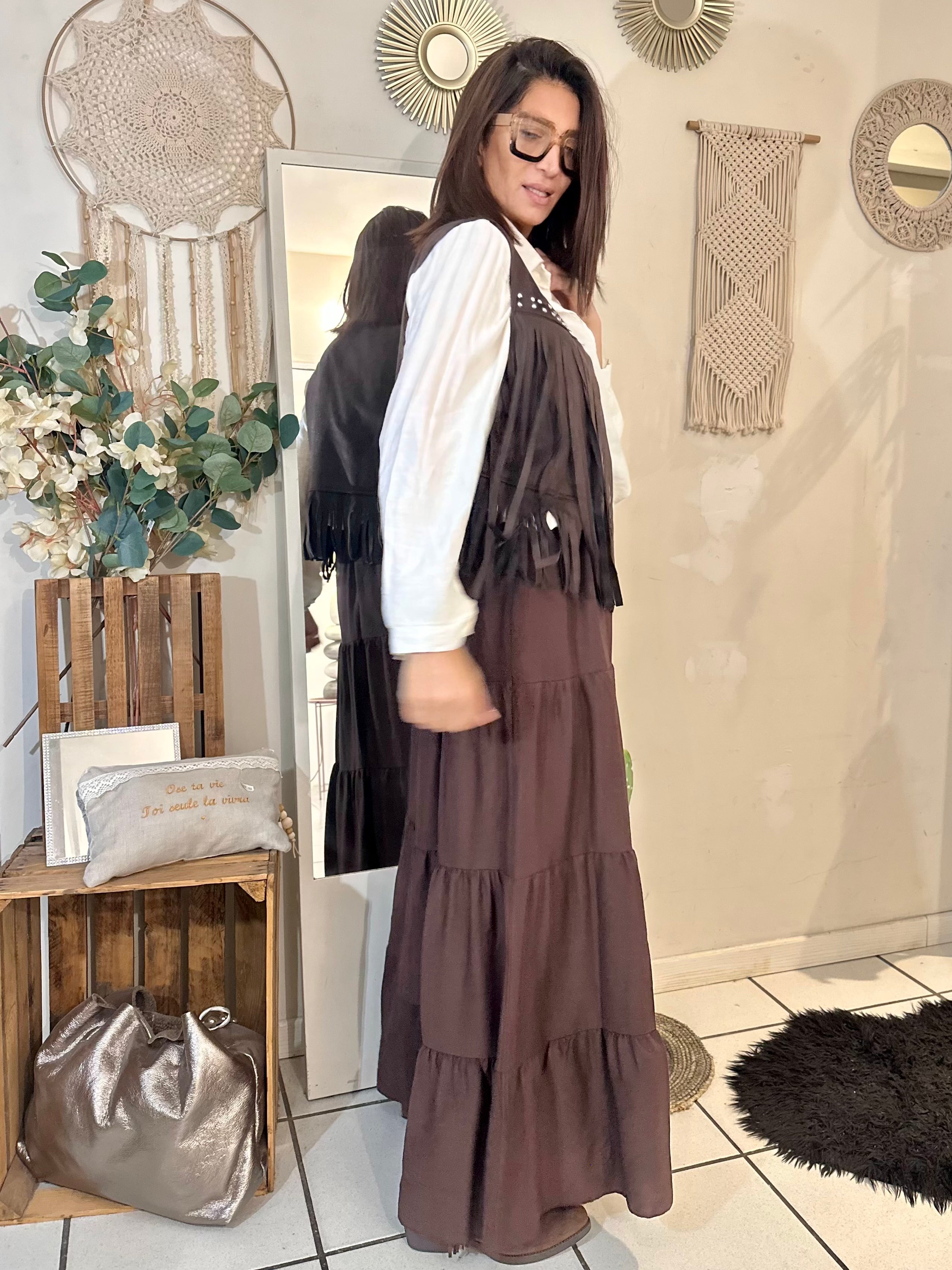 Banditas from Marseille gilet sans manche femme Gilet TEXAS Gilet TEXAS