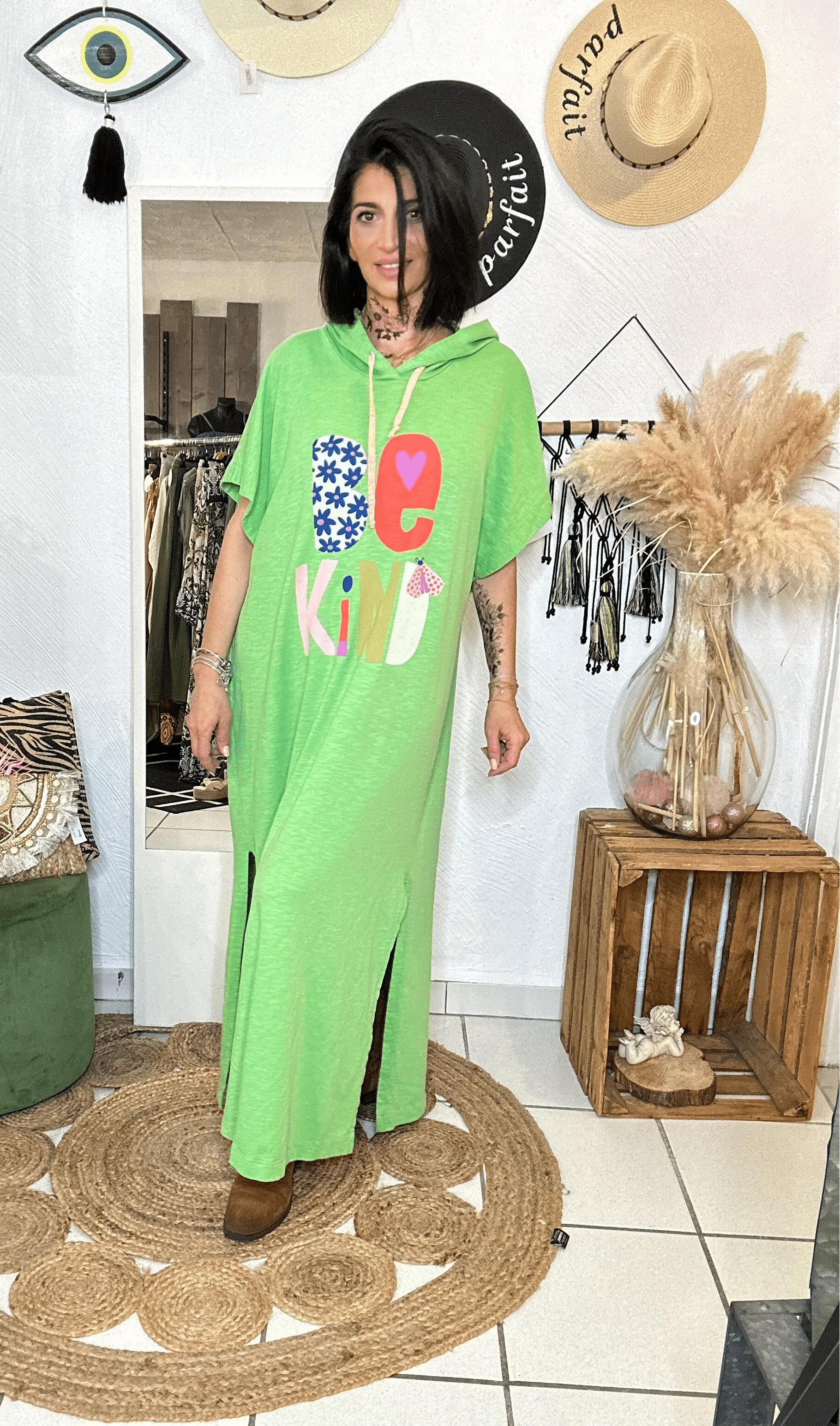 Banditas from Marseille Robe longue Robe VIRGINIE BANDITAS FROM MARSEILLE Robe VIRGINIE BANDITAS FROM MARSEILLE