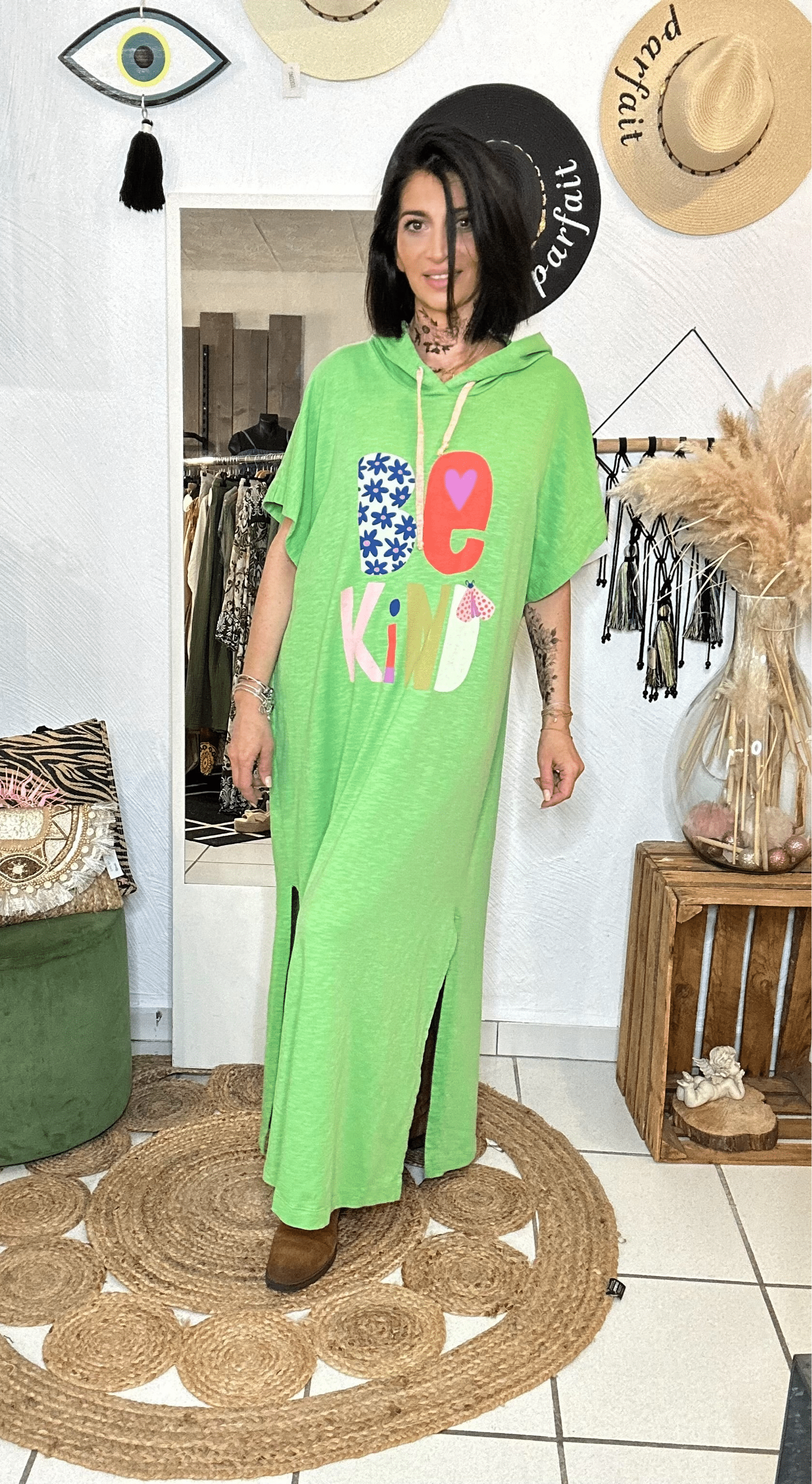 Banditas from Marseille Robe longue Robe VIRGINIE BANDITAS FROM MARSEILLE Robe VIRGINIE BANDITAS FROM MARSEILLE