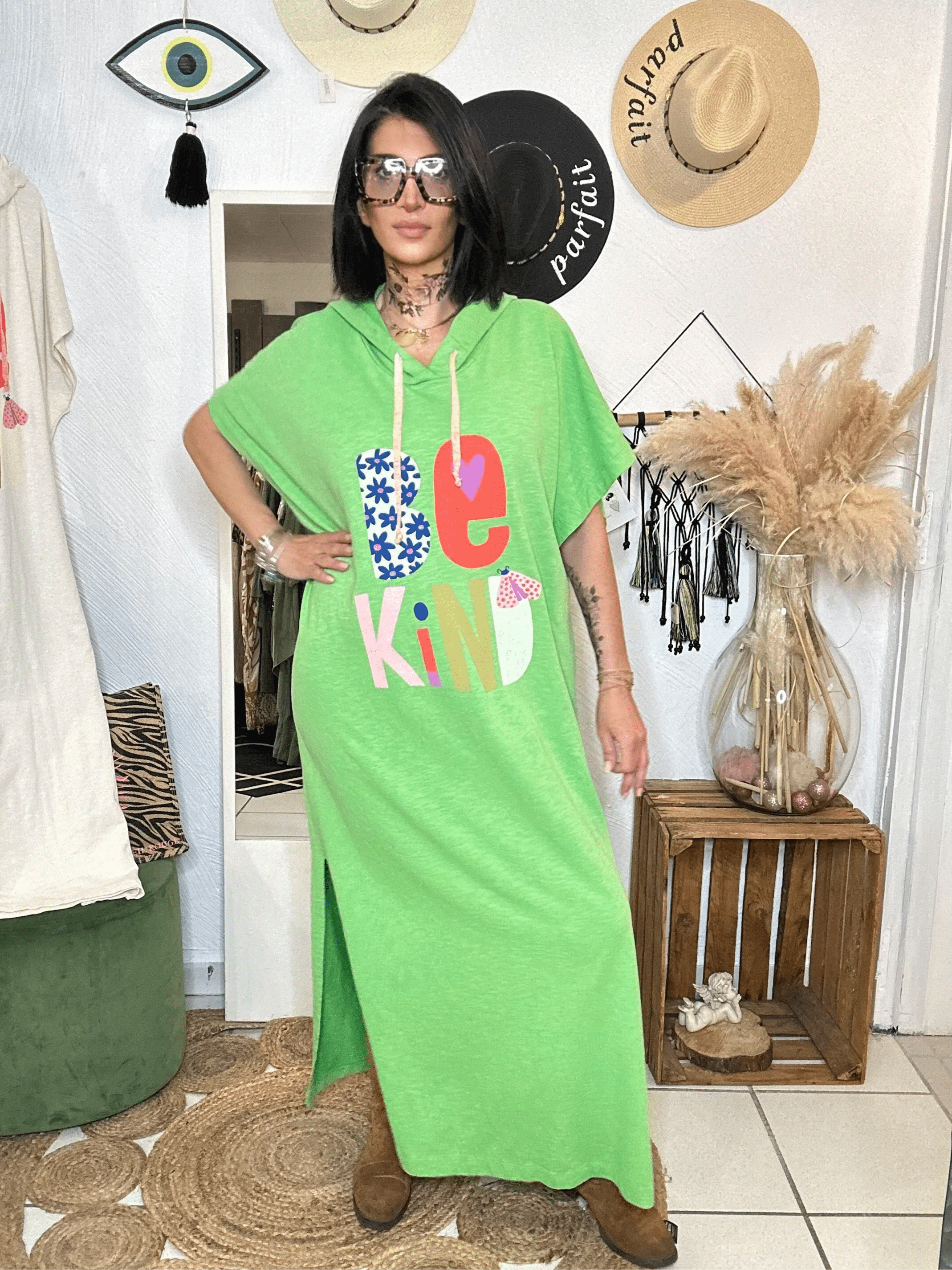 Banditas from Marseille Robe longue Robe VIRGINIE BANDITAS FROM MARSEILLE Robe VIRGINIE BANDITAS FROM MARSEILLE