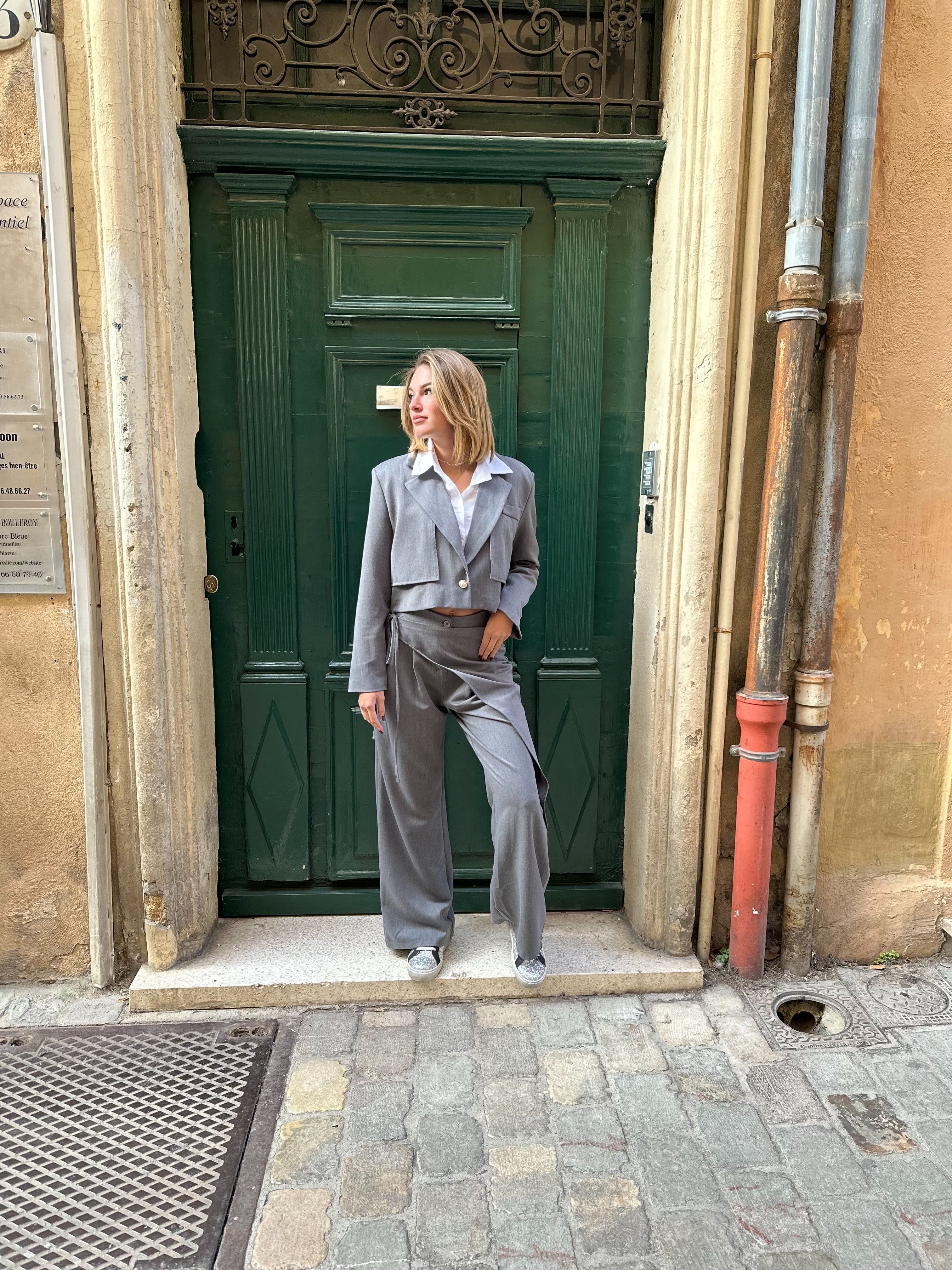 La Boutique 83470 Blazer Du 36 au 46 / Gris Spencer JOAN Spencer JOAN
