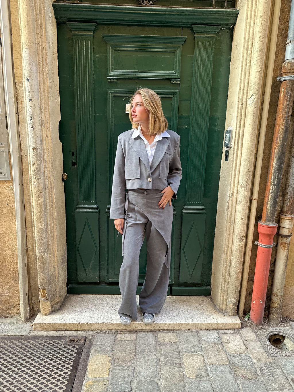 La Boutique 83470 Blazer Du 36 au 46 / Gris Spencer JOAN Spencer JOAN