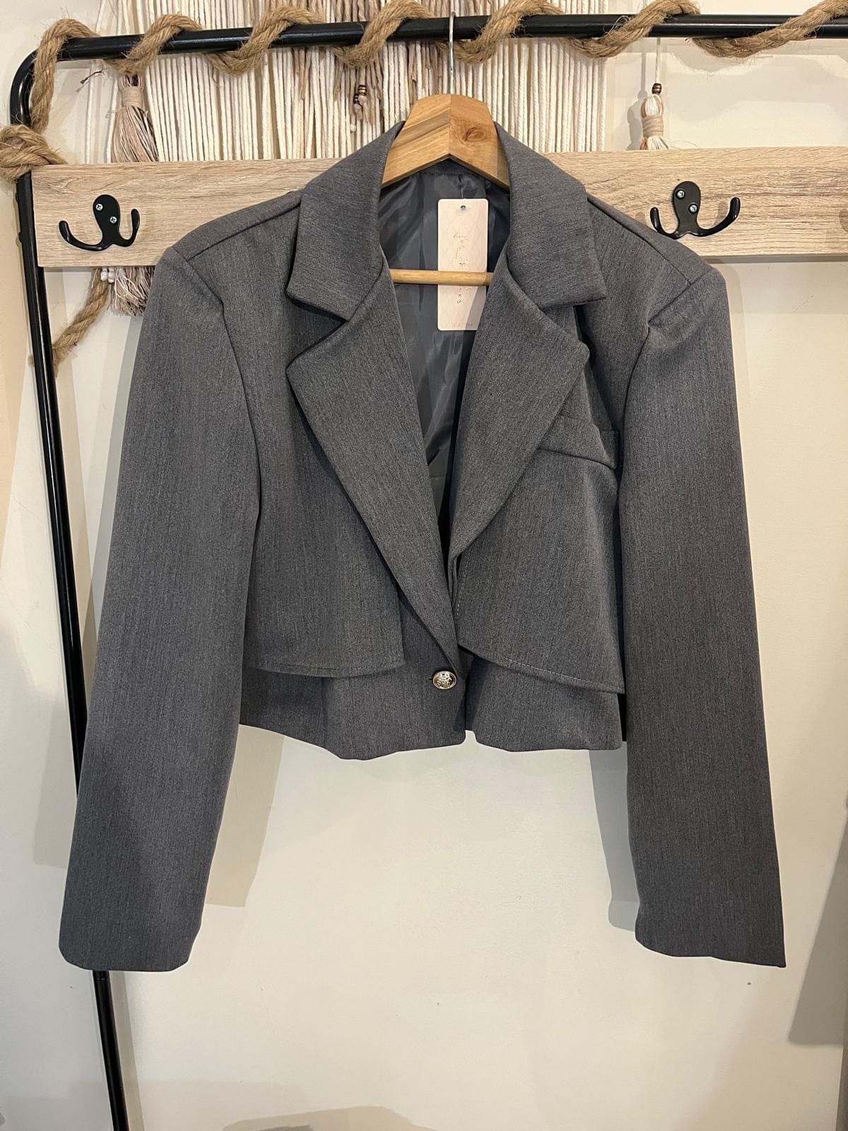 La Boutique 83470 Blazer Du 36 au 46 / Gris Spencer JOAN Spencer JOAN