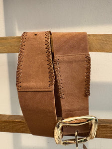 La Boutique 83470 Ceintures en cuir Camel Ceinture CINDY Ceinture CINDY