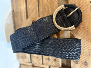 La Boutique 83470 Ceintures en cuir Noir Ceinture CLORY Ceinture CLORY