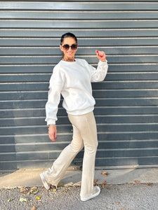 La Boutique 83470 Haut femme Du 36 au 42 / Blanc Sweat CARLA Sweat CARLA