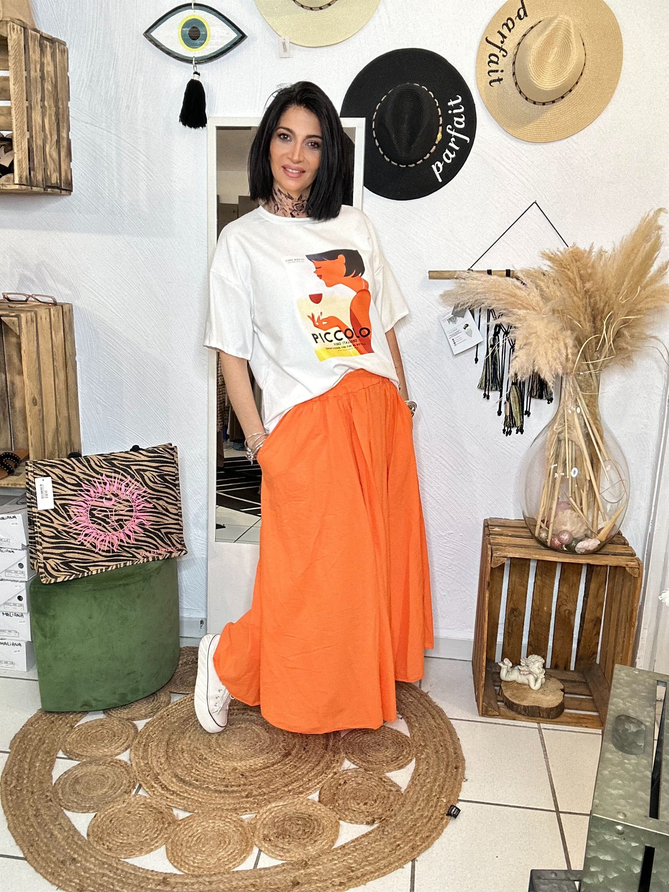 La Boutique 83470 Haut femme TU 36 au 44 T-shirt FANNY T-shirt FANNY