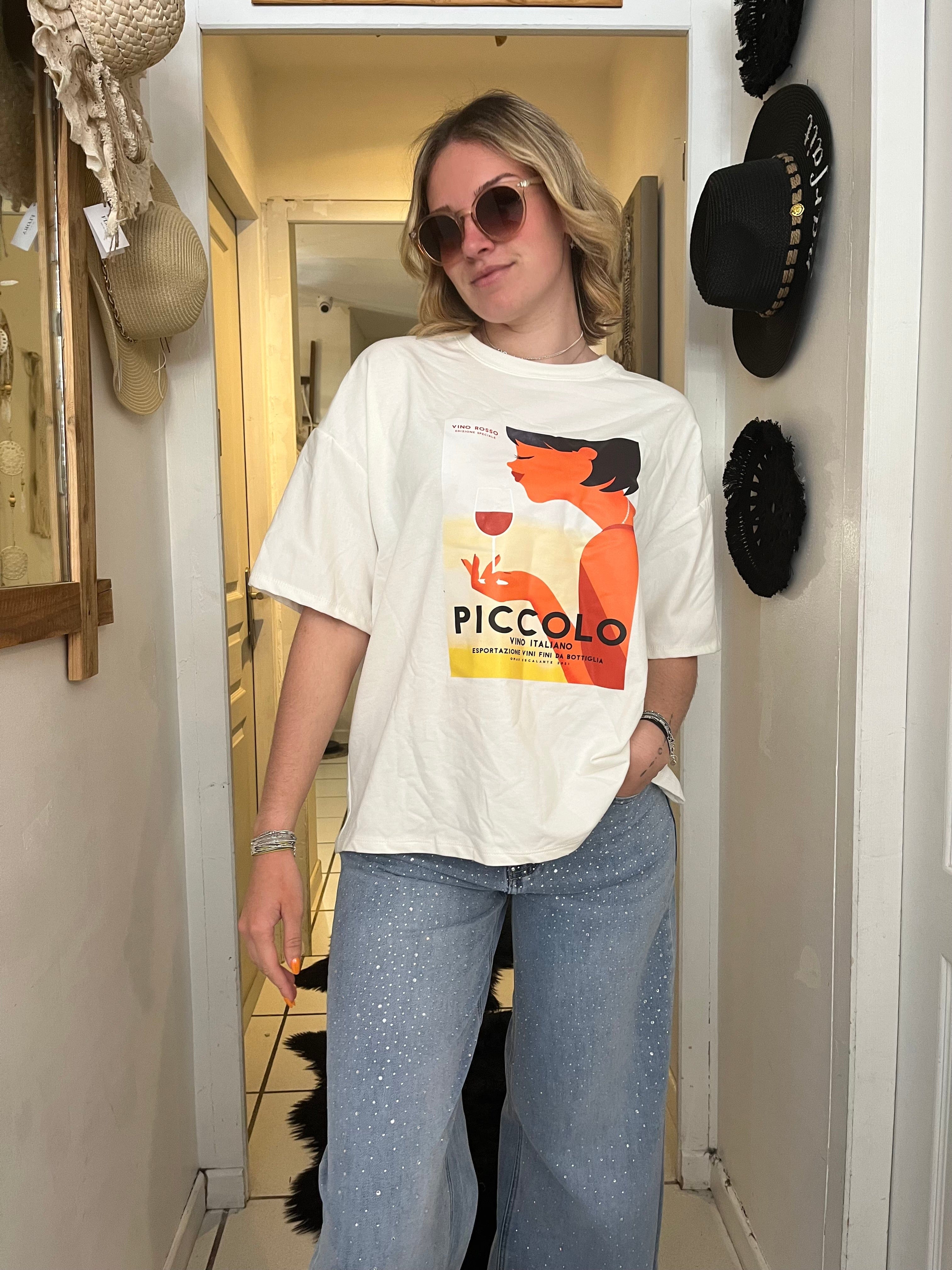 La Boutique 83470 Haut femme TU 36 au 44 T-shirt FANNY T-shirt FANNY