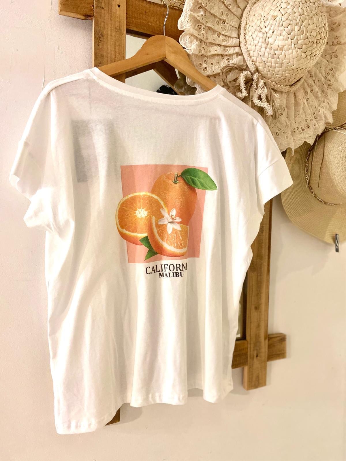 La Boutique 83470 Haut femme TU 36 au 44 T-shirt ORANGE T-shirt ORANGE