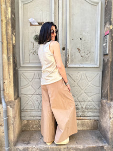 La Boutique 83470 Haut femme TU 36 au 46 / Beige Débardeur KALY Débardeur KALY