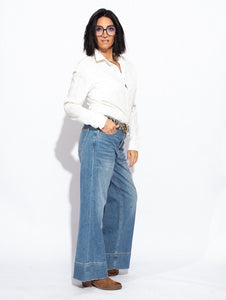 La Boutique 83470 Jean palazzo tendance Jean Pauline