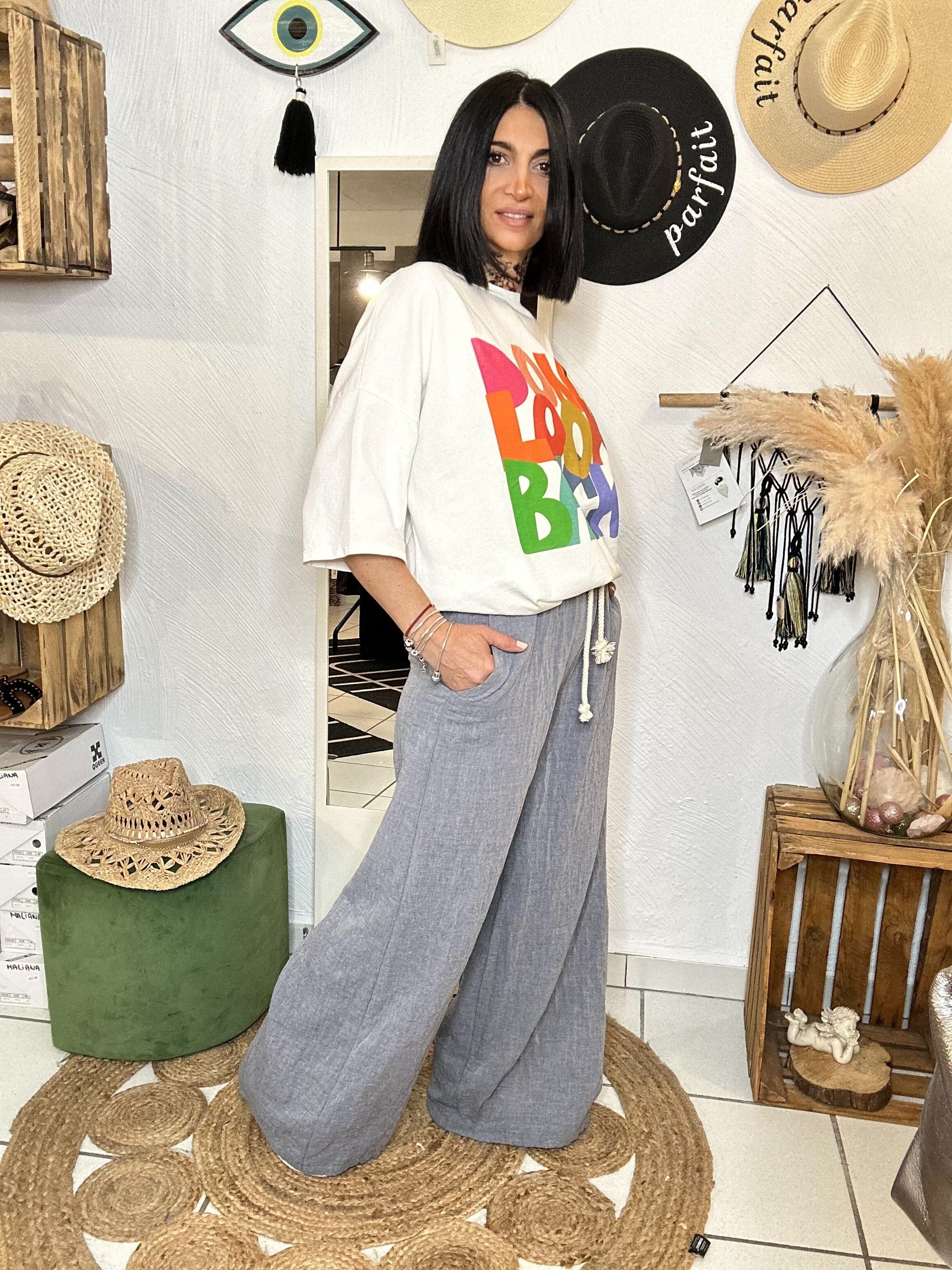 La Boutique 83470 Pantalon à pince Banditas from Marseille Pantalon STÉPHANE Banditas From Marseille Pantalon STÉPHANE Banditas From Marseille