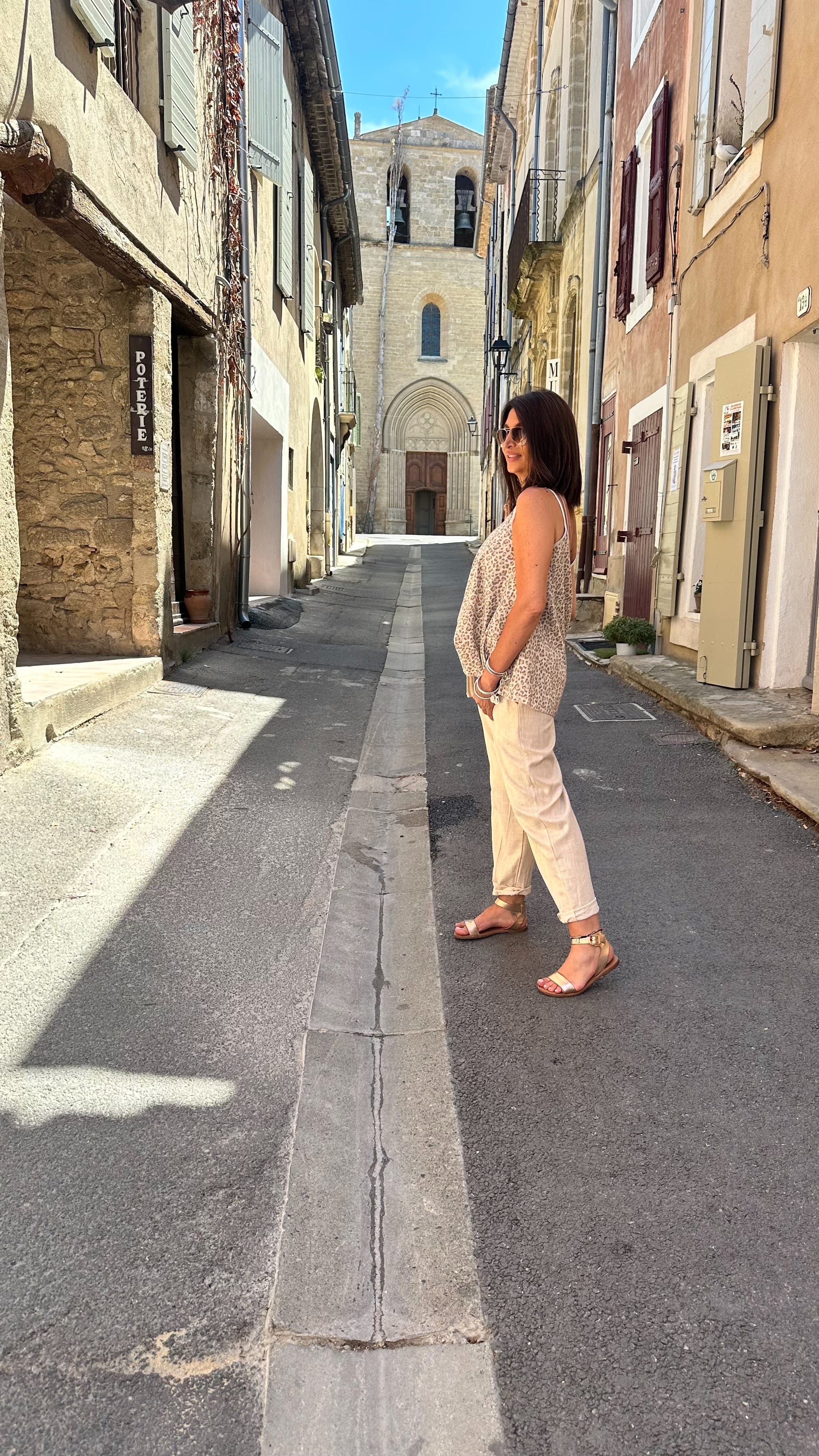 La Boutique 83470 Pantalon Beige / TU du 36 au 46 Pantalon MARIO Pantalon MARIO