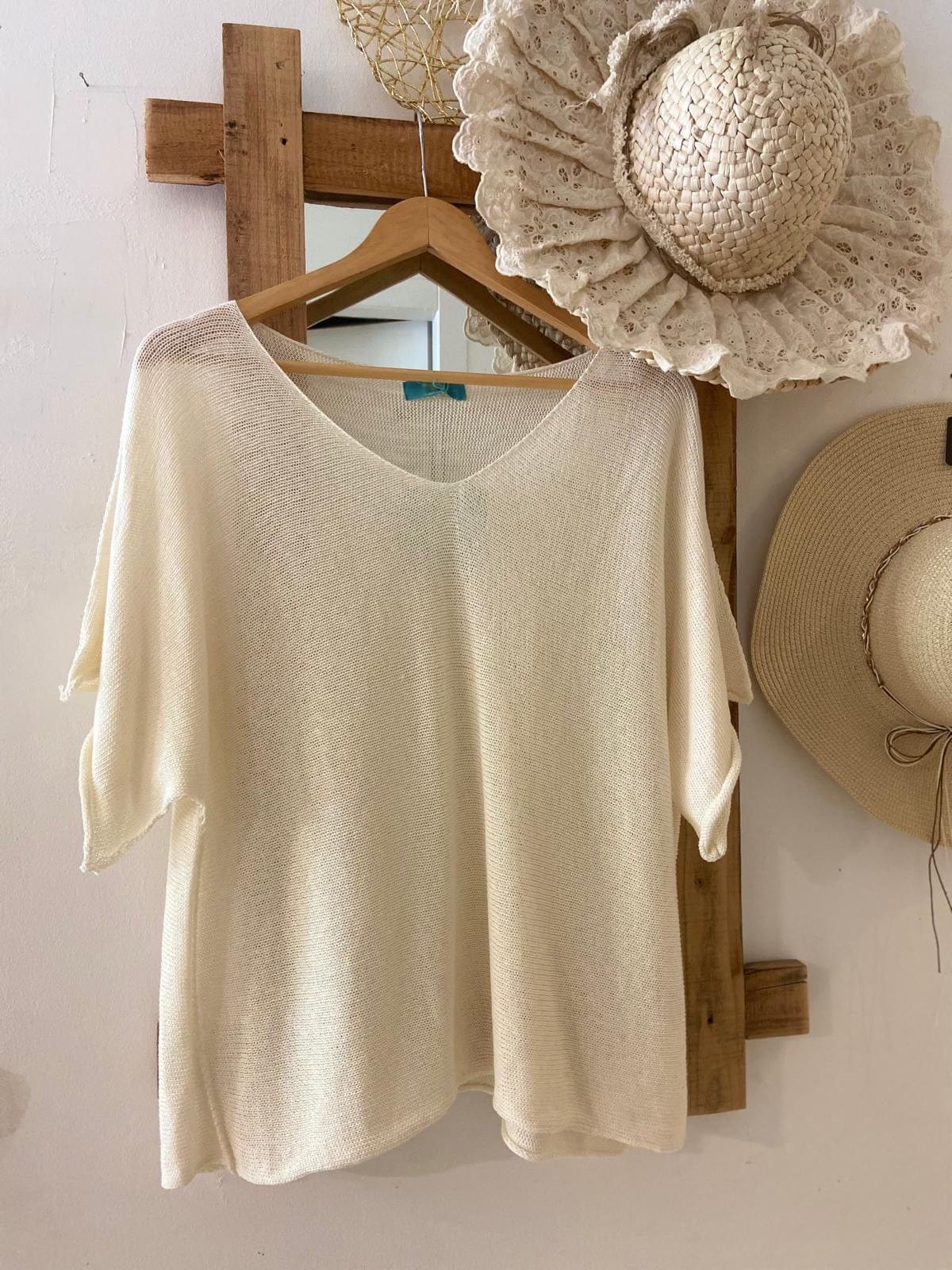 La Boutique 83470 Pull femme over size Haut PERRINE Haut PERRINE