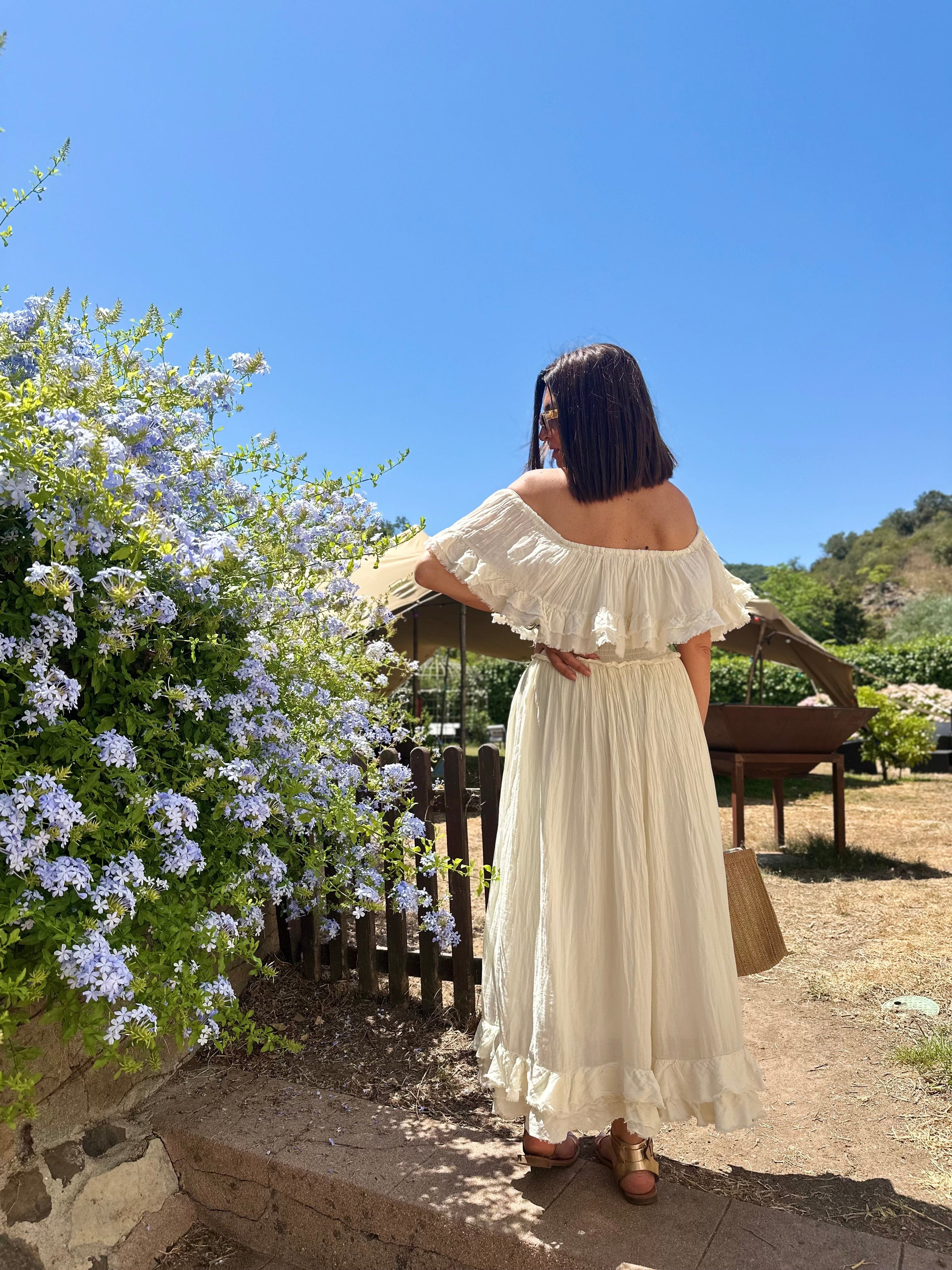 La Boutique 83470 Robe longue Banditas Robe GOYAVE Robe GOYAVE