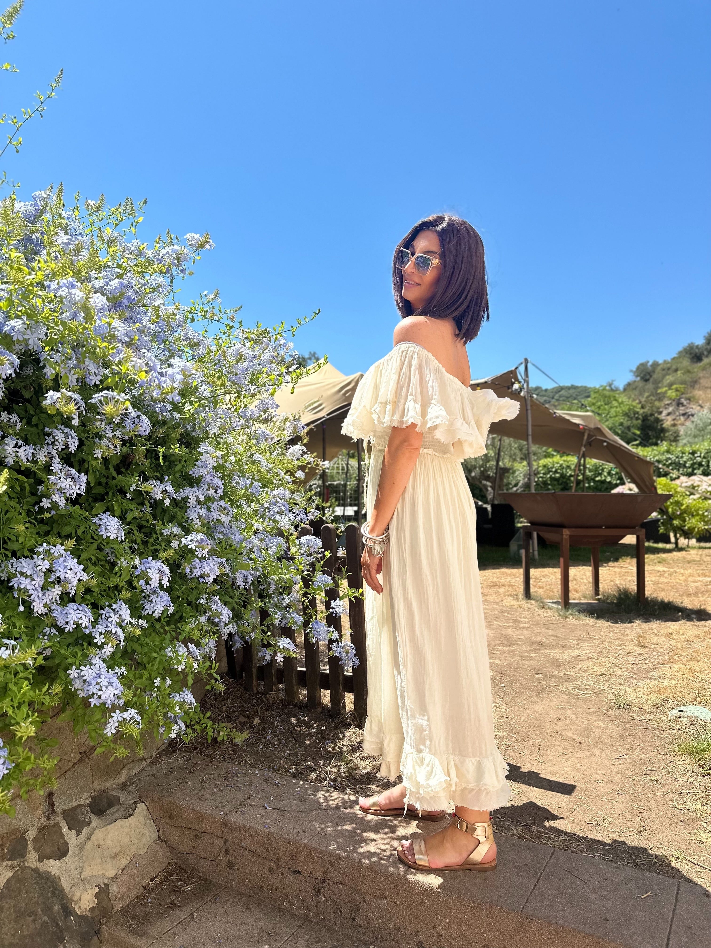 La Boutique 83470 Robe longue Banditas Robe GOYAVE Robe GOYAVE