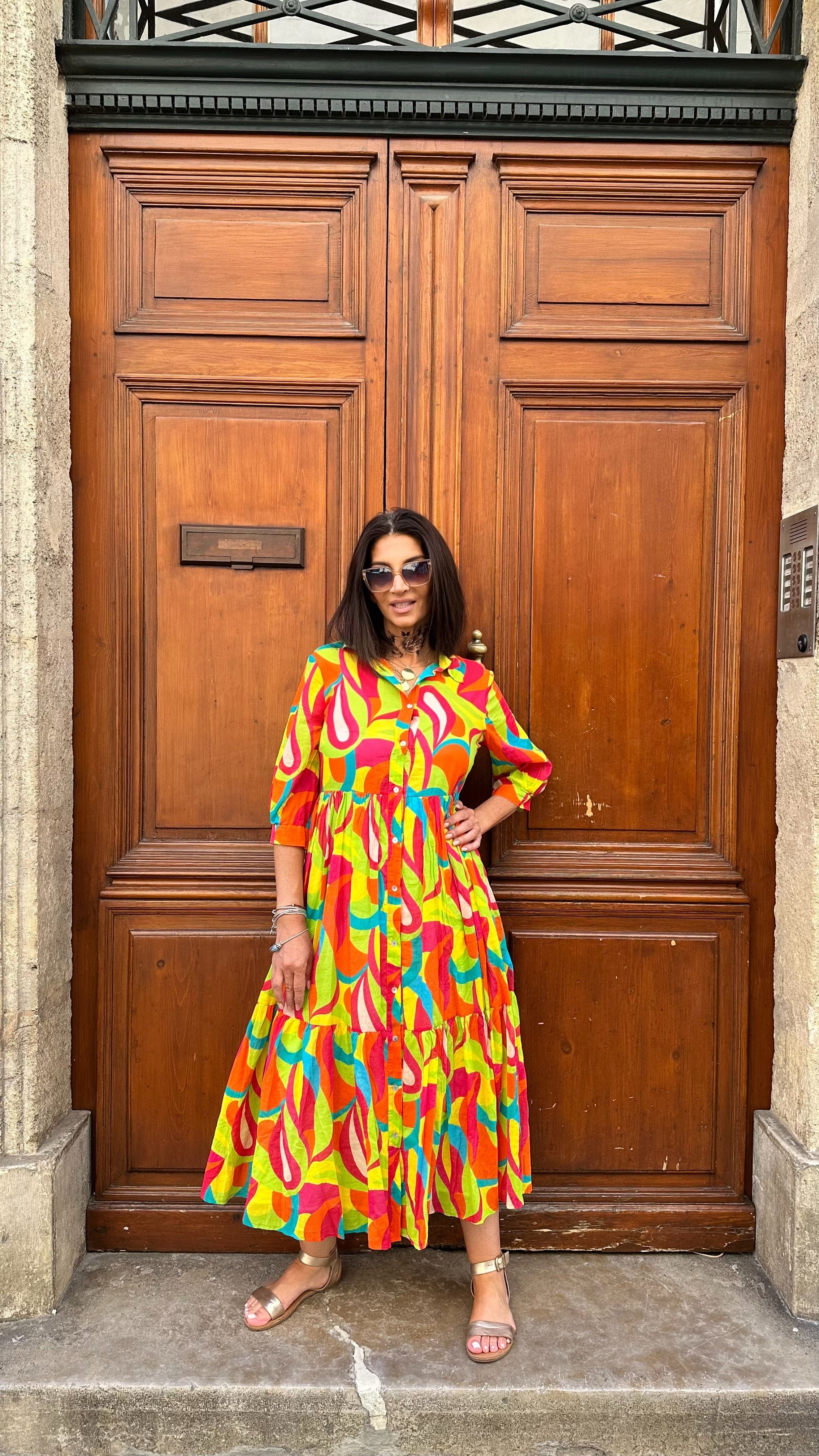 La Boutique 83470 Robe longue Banditas Robe JAVA Banditas From Marseille Robe JAVA Banditas From Marseille