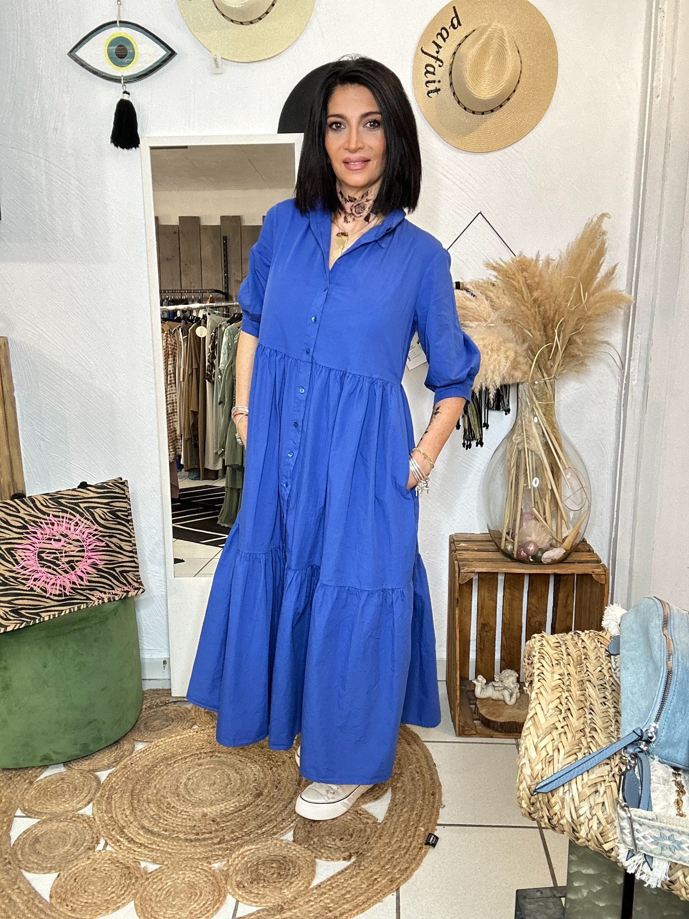 La Boutique 83470 Robe longue Banditas Robe JONAS Banditas From Marseille Robe JONAS Banditas From Marseille