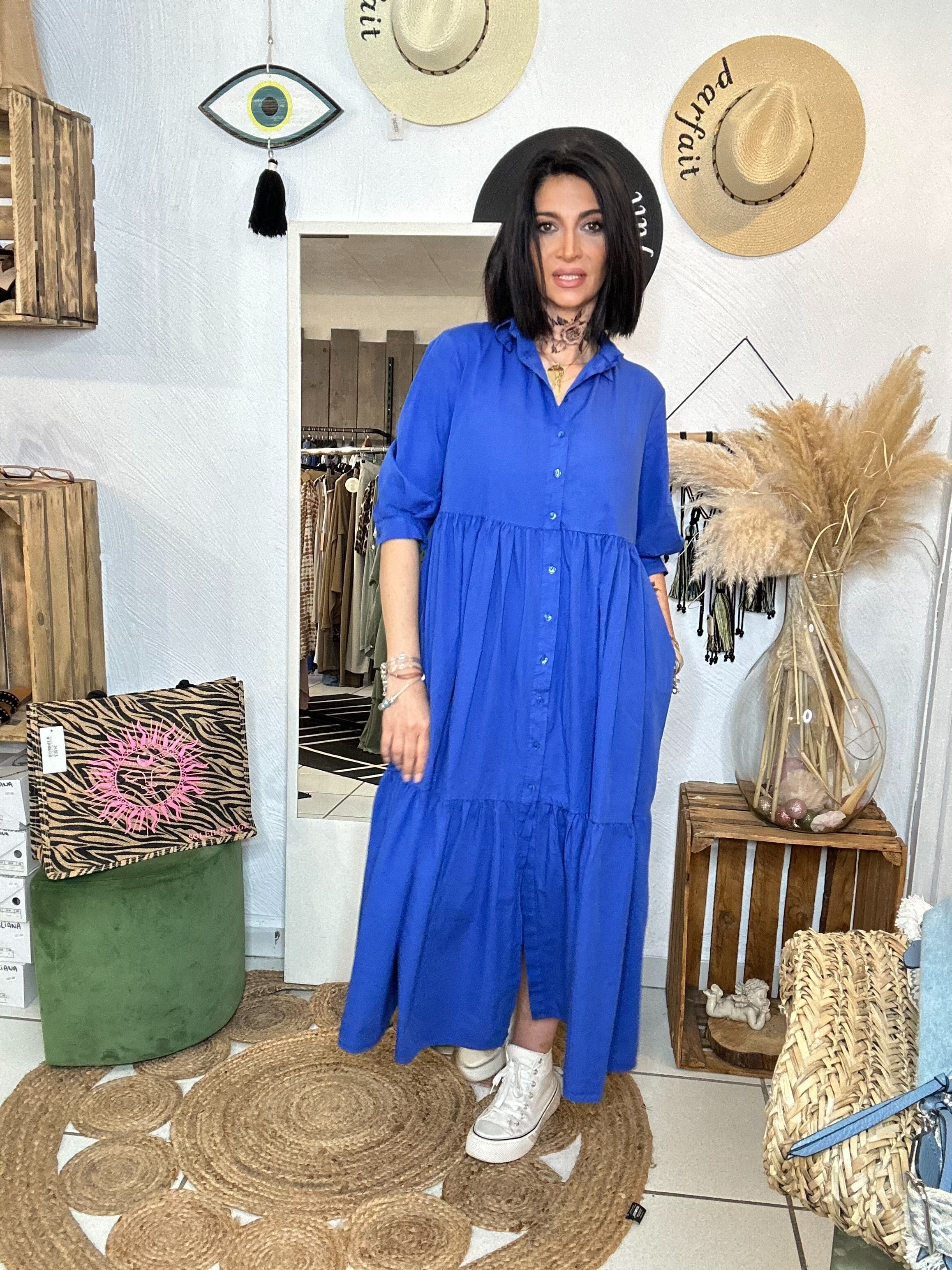 La Boutique 83470 Robe longue Banditas Robe JONAS Banditas From Marseille Robe JONAS Banditas From Marseille