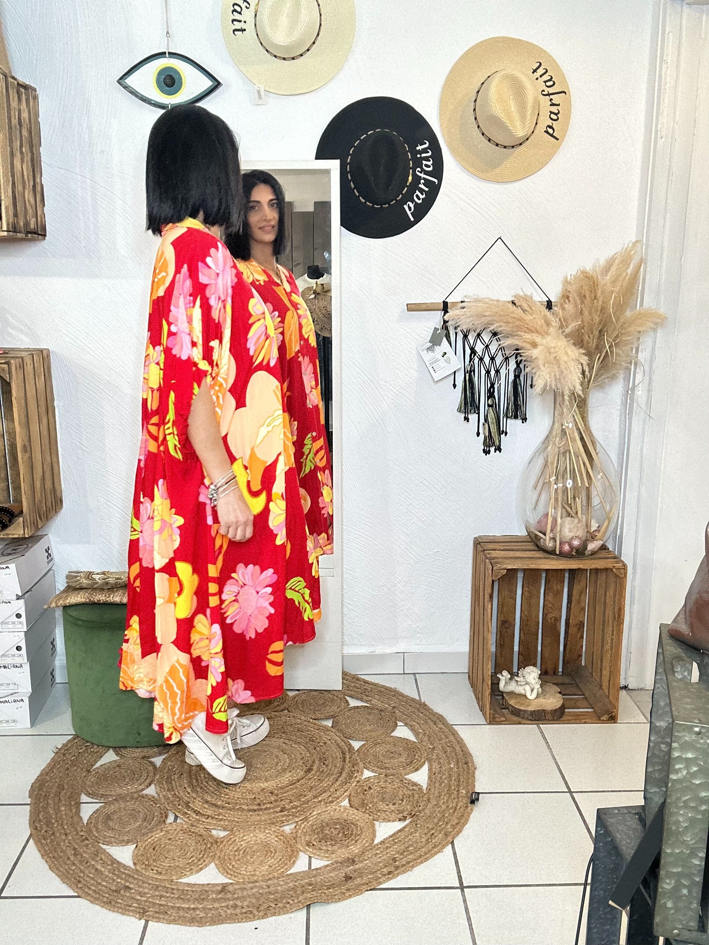 La Boutique 83470 Robe longue grande taille Robe LISE Robe LISE