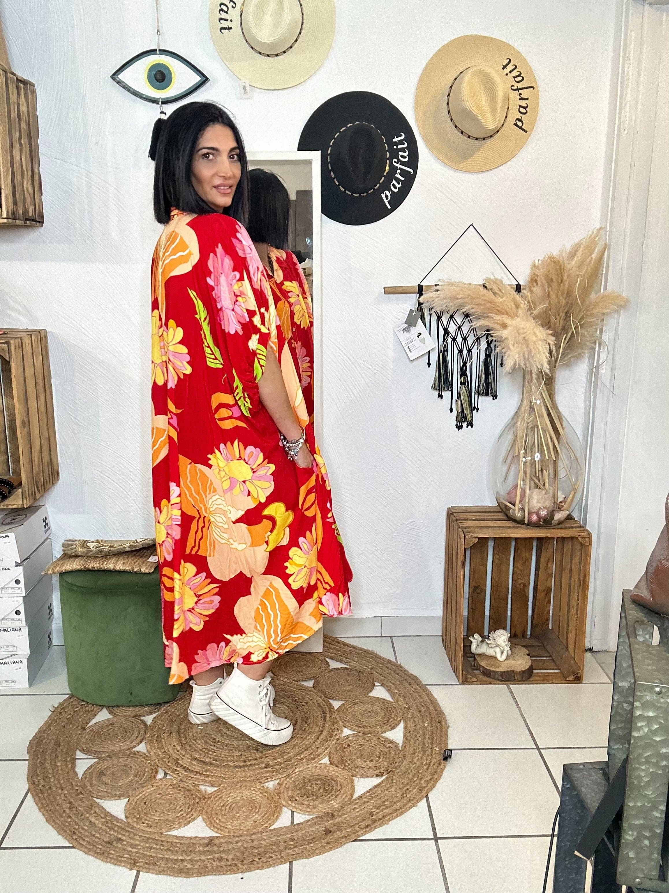 La Boutique 83470 Robe longue grande taille Robe LISE Robe LISE