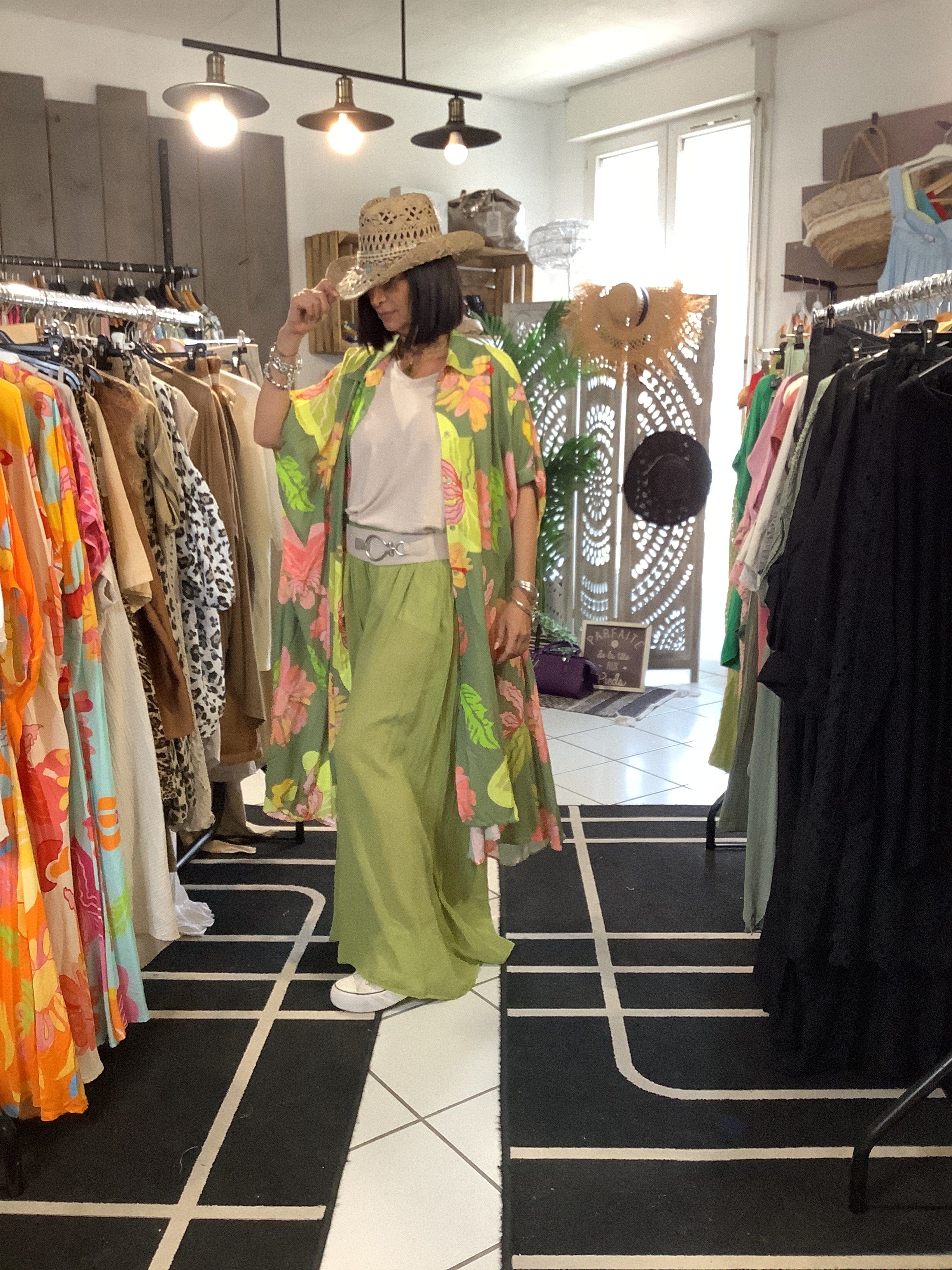 La Boutique 83470 Robe longue grande taille Robe LISE Robe LISE