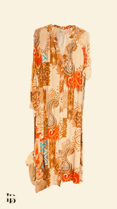 La Boutique 83470 Robe longue imprimée Robe MAYA