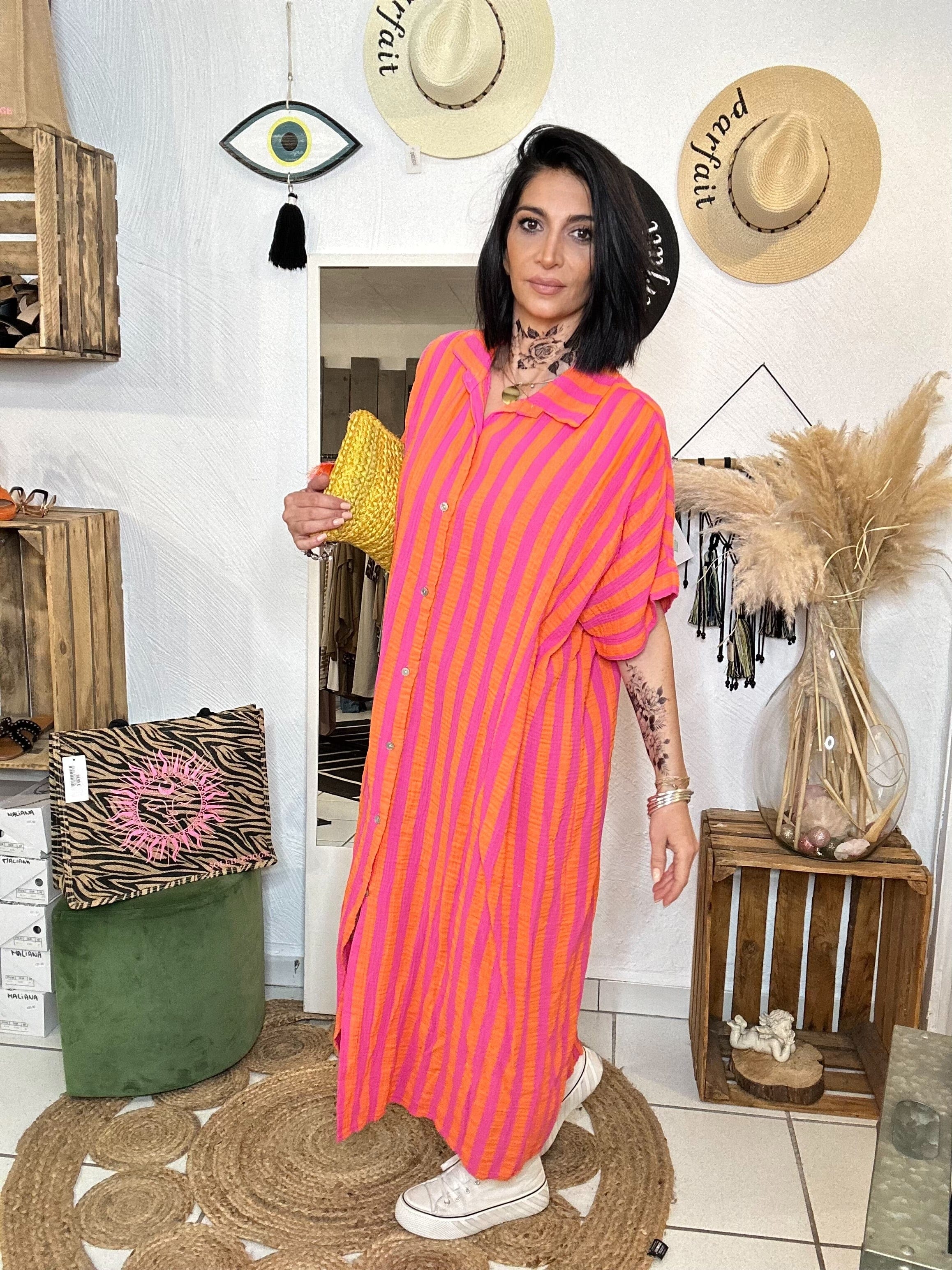 La Boutique 83470 Robe longue Robe HONORINE Robe HONORINE