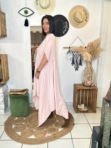 La Boutique 83470 Robe longue TU du 36 au 52 / Rose pale Robe BEA Robe BEA