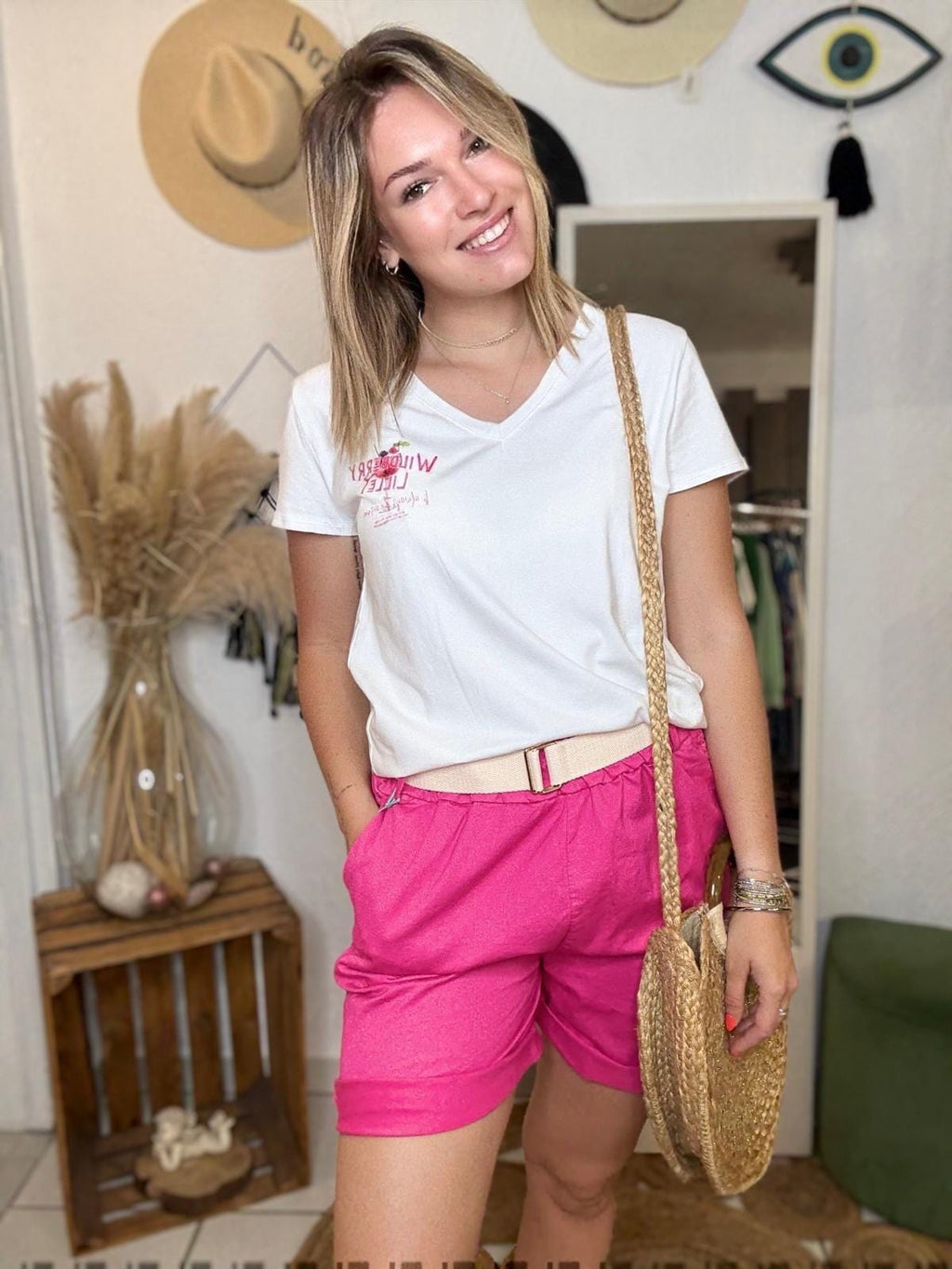 La Boutique 83470 Short en jean Short LAURA Short LAURA