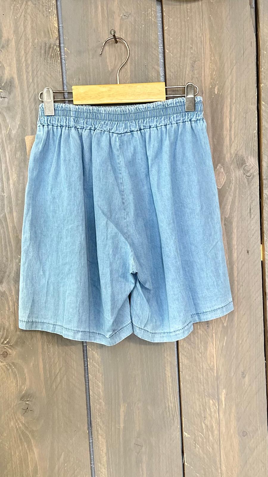 La Boutique 83470 Short en jean TU 36 au 44 / Bleu Short WANG