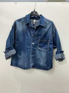 La Boutique 83470 Veste en Jeans Chemise en jean Estelle Chemise en jean Estelle